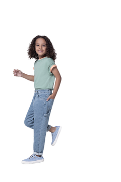 CALÇA INFANTIL MENINO CINTURA MÉDIA EM MALHA DENIM MALWEE KIDS AZULLWEE KIDS AZUL na internet