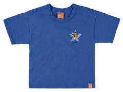 CAMISETA INFANTIL MENINO PATRULHA CANINA® EM ALGODÃO MALWEE KIDS AZUL