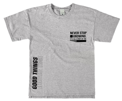 CAMISETA MENINO NEVER STOP GROWING EM ALGODÃO MALWEE KIDS
