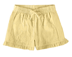SHORTS INFANTIL MENINA LAISE EM ALGODÃO MALWEE KIDS AMARELO