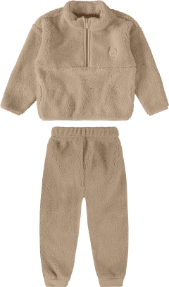 CONJUNTO INFANIL MENINA BLUSÃO EM PELÚCIA MALWEE KIDS