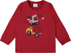 CAMISETA INFANTIL MENINO O EM ALGODÃO MALWEE KIDS VERMELHA