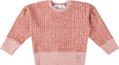 BLUSÃO INFANTIL MENINA ESTAMPADO EM MOLETOM STRETCH FLANELADO MALWEE KIDS ROSA - comprar online