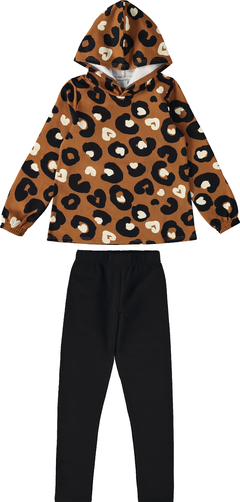 CONJUNTO INFANTIL MENINO BLUSÃO EM MOLETOM FLANELADO MALWEE KIDS