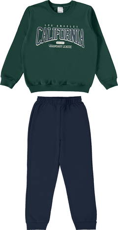 CONJUNTO INFANTIL MENINO ESTAMPADO EM MOLETOM MALWEE KIDS