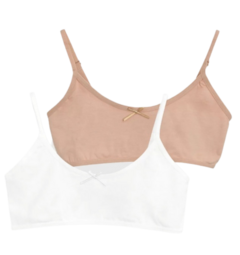 KIT 2 TOPS INFANTIS MENINA SEM BOJO EM ALGODÃO MALWEE KIDS