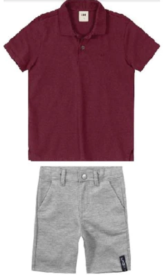 Conjunto Camisa/Bermuda na internet