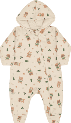 Macacão Longo - Kiko Baby Bege - comprar online