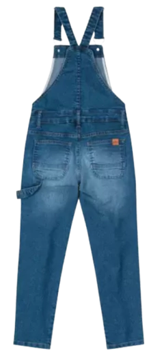 Jardineira Jeans Malwee Carinhoso na internet