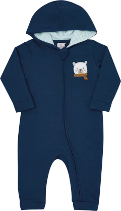 Macacão Moletom Ursinho - Kiko Baby na internet