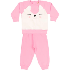 Conjunto em Moletom Hrradinhos (Tamanho P) na internet