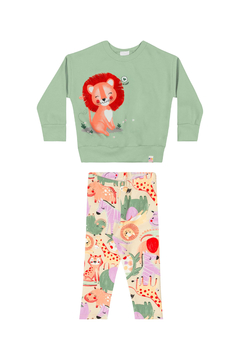 Conjunto Bebê Menina Fun Leão - Elian - comprar online