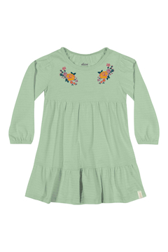 Imagem do Vestido Bebê Menina Midi com Babado - Elian