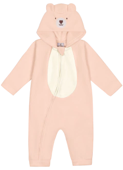 Macacão com Capuz - Kiko Baby