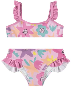 Biquíni Infantil Rosa Flor Malwee - comprar online