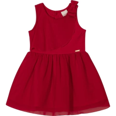 Vestido Vermelho - Nini & Bambini