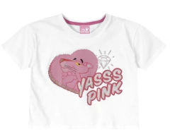 Blusa Menina A Pantera Carinhoso - comprar online