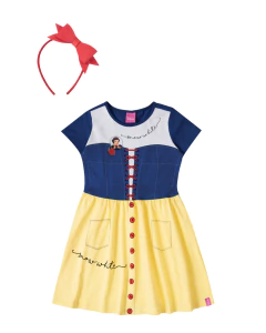Vestido Branca de Neve Malwee na internet