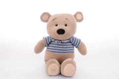 Bicho de Pelúcia Infantil Baby Urso Tom Zip Toys