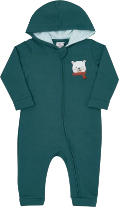 Macacão Moletom Ursinho - Kiko Baby - comprar online