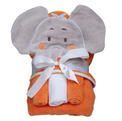 KIT TOALHA ELEFANTE ZIP - comprar online