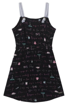 Vestido Moletinho De Viscose Menina Carinhoso - comprar online