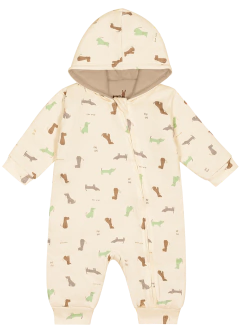 Macacão com Capuz - Kiko Baby