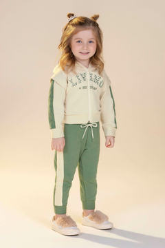 Conjunto Infantil Menina Big Dream Colorittá Bege
