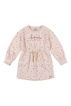 Vestido Infantil Menina Colorittá Rosa - comprar online