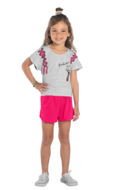 Conjunto Blusa e Shorts Infantil Rovitex