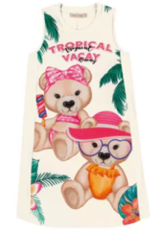 Vestido Trick Nick - Off White