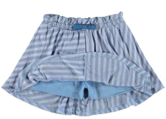 SAIA INFANTIL LISTRADA MALWEE KIDS AZUL - comprar online