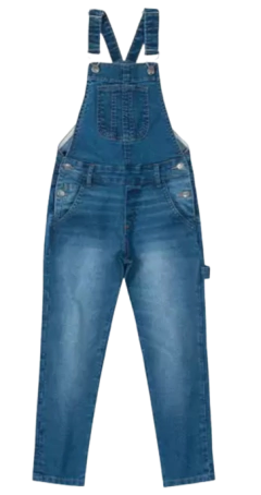 Jardineira Jeans Malwee Carinhoso - comprar online