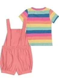Imagem do Conjunto Rosa Gatinha Menina Zig Zig Zaa