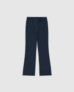 CALÇA INFANTIL MENINA BOOT CUT EM ALGODÃO MALWEE KIDS MARINHO. - comprar online