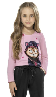 Blusa Manga Longa Trick Nick