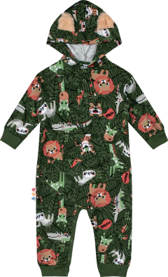 MACACÃO BICHINHOS MOLETOM UNISSEX ZIG ZIG ZAA