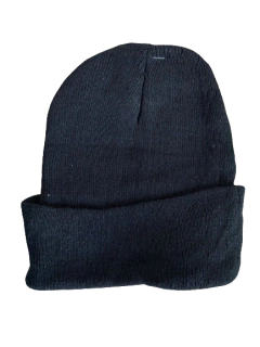 Touca De Frio Básica Lã - Liso Preta
