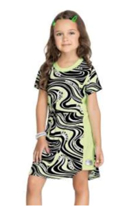 Vestido Infantil Trick Nick