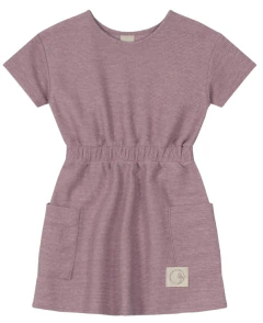 Vestido Menina Com Bolsos Em Meia Malha Carinhoso na internet