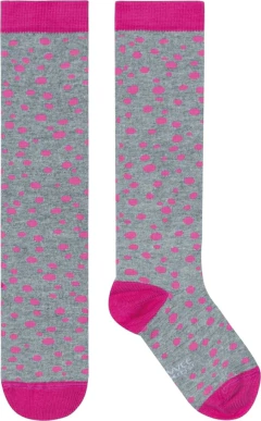 Meia Infantil Feminina Cano Longo Poá - Malwee