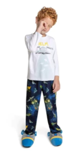 Pijama Infantil Masculino Space Trick Nick - comprar online