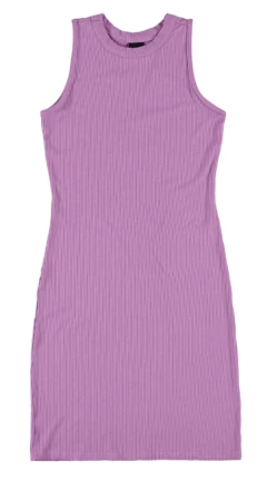 Vestido Menina Decote Redondo Malha Canelada Malwee Kids - comprar online
