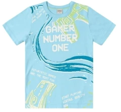 CAMISETA INFANTIL MASCULINA GAMER ROVITEX KIDS