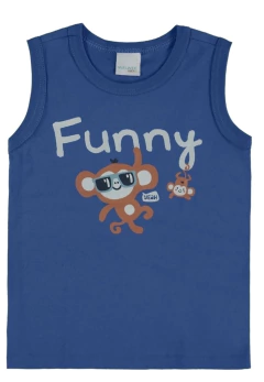 Camiseta Infantil Masculina Regata Estampada Malwee Kids - comprar online