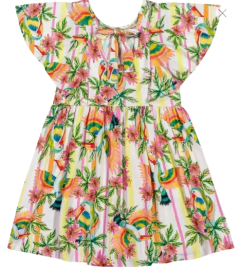 Vestido Floral Trick Nick - comprar online