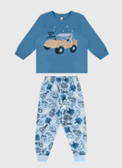 Pijama Longo Infantil Malwee Kids Hora do Cochilo. - comprar online