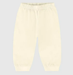 Calça Bebê Unissex Em Algodão Malwee Kids Off White - comprar online
