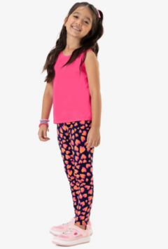 Legging Básica Infantil Rovi Kids Azul Marinho na internet