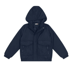 JAQUETA MENINO UTILITÁRIA COM CAPUZ EM TAFETÁ - CARINHOSO - comprar online